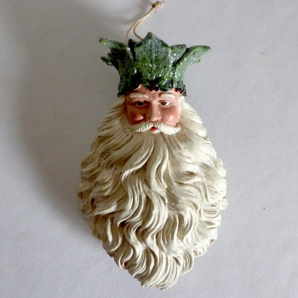 NEW 6.5” SANTA CLAUS FATHER CHRISTMAS ST. NICHOLAS ORNAMENT OLD WORLD - Picture 1 of 9